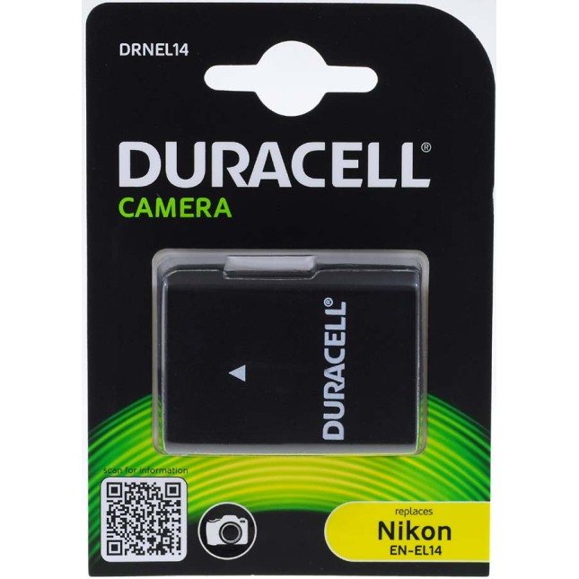 Μπαταρία φωτογραφικής μηχανής Duracell Nikon EN-EL14 7,4V 1100mAh Li-ion (K8EL14-DB)