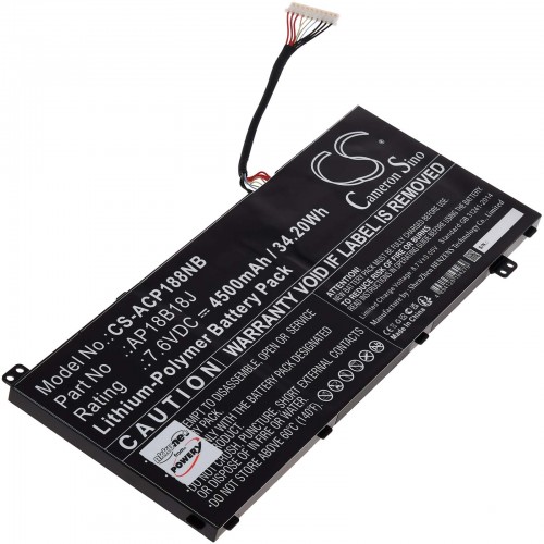 Μπαταρία για Laptop Acer Aspire 3 A314-32 Type AP18B18J 4500mAh/34Wh