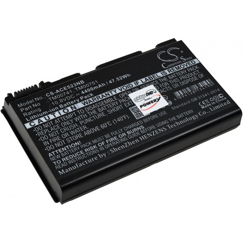 Μπαταρία για laptop Acer TravelMate 5520/ 5220/ 7220/ type CONIS71 10,8V 11,1V  Li-Ion (N05520.11)