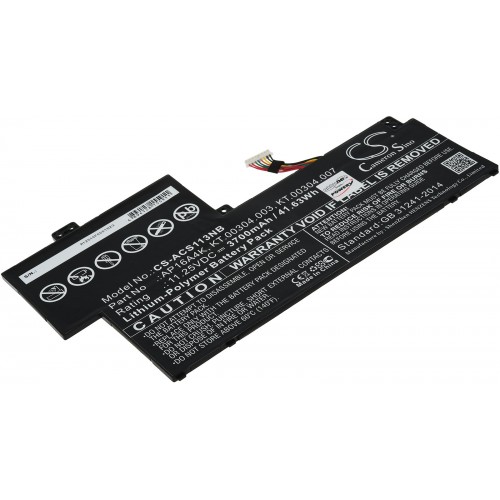 Μπαταρία για laptop Acer Aspire One Cloudbook 11 AO1-132,Swift 1 SF113-31-P2CP,Type AP16A4K and others 11,25V 3700mAh Li-Ion (N0CB11)