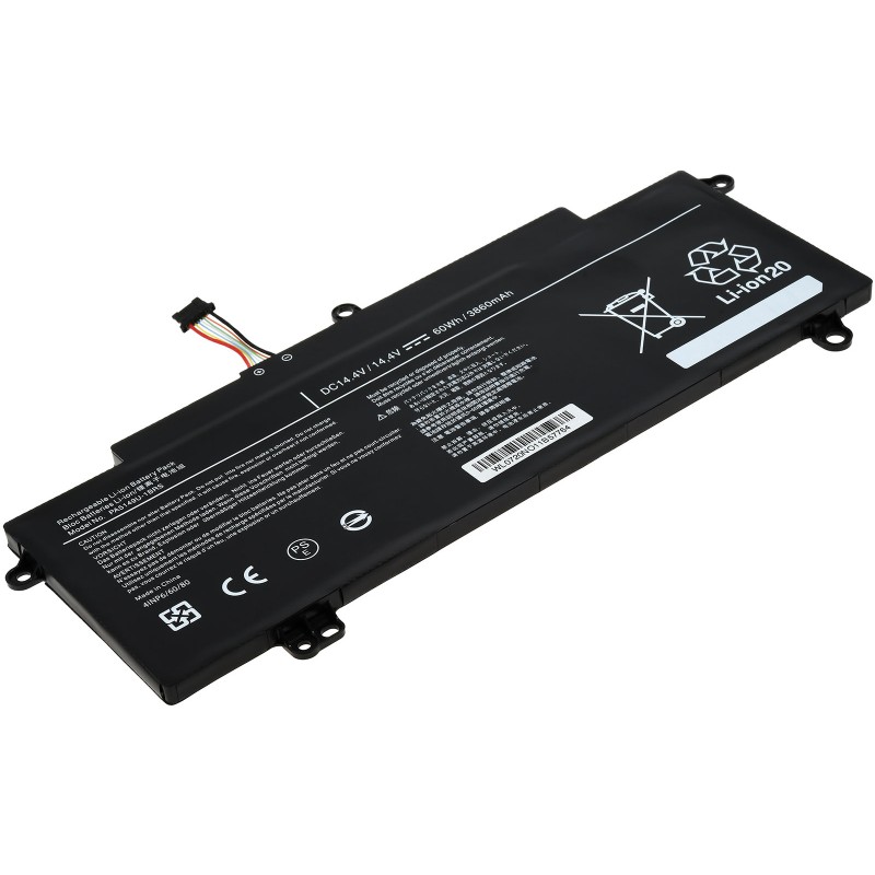 Μπαταρία για laptop Toshiba Tecra Z50-A-16d, Z40-A-17k, type PA5149U-1BRS and others 14,4V 3800mAh Li-Ion (N1Z50)
