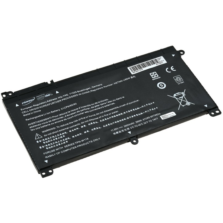 Μπαταρία για laptop HP Stream 14 / Probook X360 11 G1 / Type BI03XL / HSTNN-UB6W 11.55V 3400mAh Li-Ion (N2BI03)