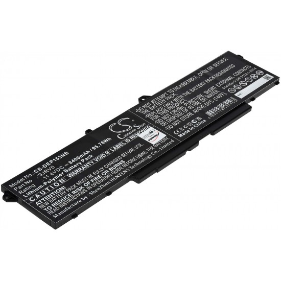 Μπαταρία για Laptop Dell Precision 15 3561, Type 9JRV0 8400mAh/96Wh