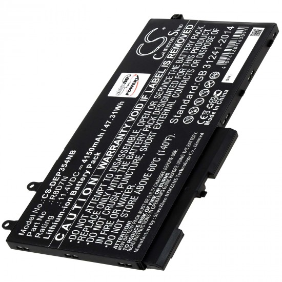 Μπαταρία για Laptop Dell Latitude 5500, Precision 15 3540, Type R8D7N, Type 49HG8 4150mAh/47,3Wh