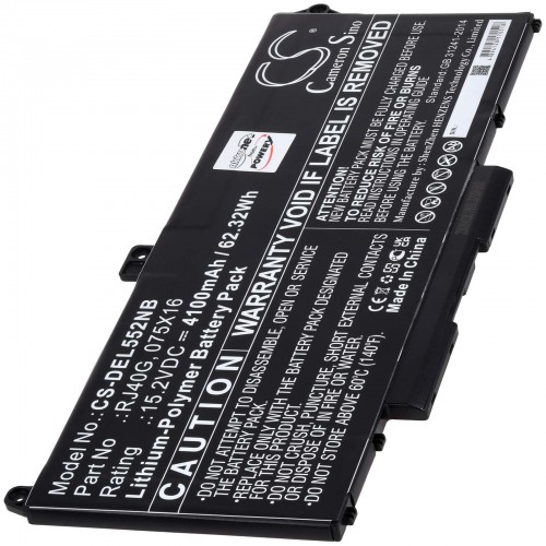 Μπαταρία για Laptop Dell Latitude 15 5520, Precision 15 3560, Type 075X16, Type RJ40G 4100mAh/62,3Wh