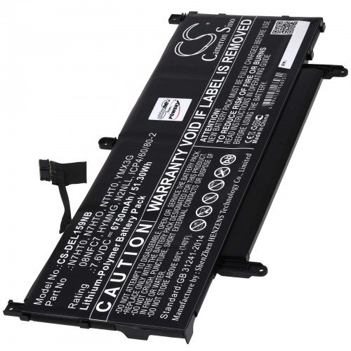 Μπαταρία για Laptop Dell Latitude 15 9510 Latitude 15 9520 Type N7HT0 6750mAh/51Wh