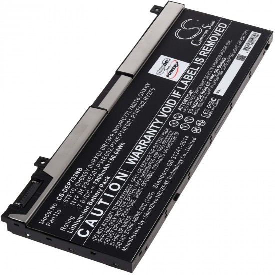 Μπαταρία για Laptop Dell Precision 7330, Precision 7530, Type 5TF10 7900mAh/60Wh