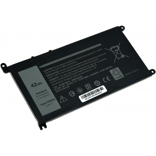 Μπαταρία για 2 in 1 touchscreen laptop Dell Inspiron 14 5481 series, 14 5482 series, type YRDD6 3685mAh/42,0Wh