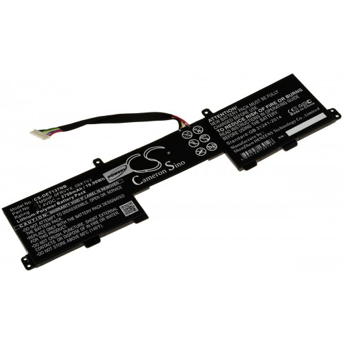 Μπαταρία για laptop Dell Latitude 13 7350 / Type TM9HP / 0FRVYX 7.4V 2700mAh Li-Ion (N37350)
