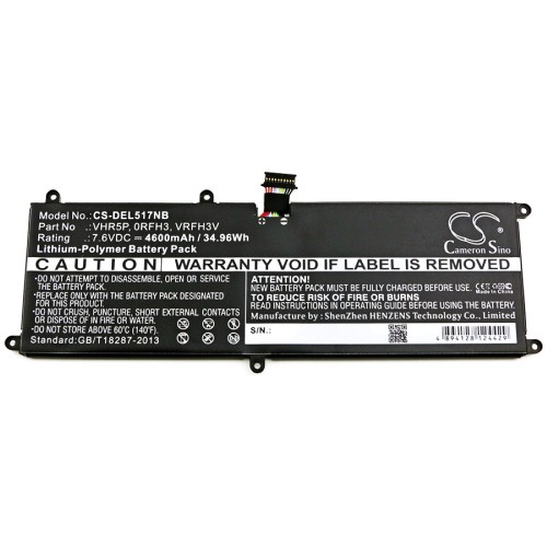 Μπαταρία για laptop Dell Latitude 11 (5175) / type RFH3V 7,6V 4600mAh Li-Polymer (N3L11)