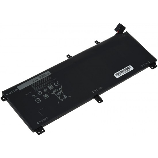Μπαταρία για laptop Dell Precision M3800 / XPS 15 9535 / 9530 / 3930 / Type 245RR / 7D1WJ / 0H76MY 11,1V 5650mAh Li-Polymer (N3M3800)