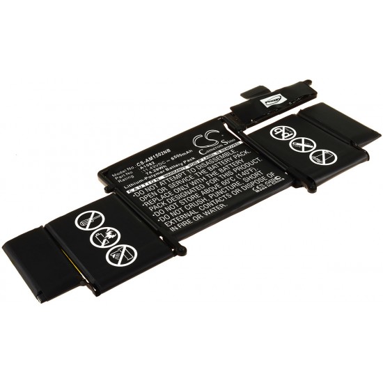 Μπαταρία για laptop Apple MacBook Pro 13" 2015 Retina / MF839LL/A / MF841LL/A / Type A1582 11,43V 6280mAh Li-Polymer (N4A1582)