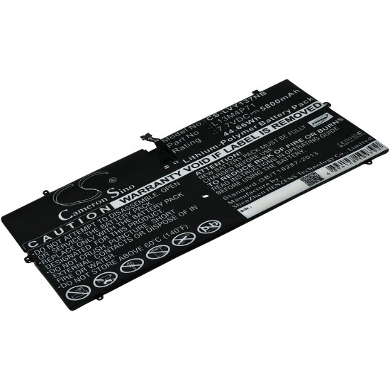 Μπαταρία για laptop Lenovo Yoga 3 Pro (1370) / Type L13M4P71 7,7V 5800mAh Li-Polymer (N7Y3P)