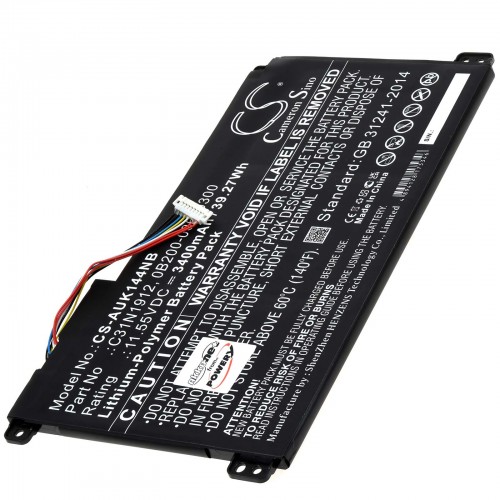 Μπαταρία για Asus VivoBook 14 E410MA-EK007TS, E510MA, type C31N1912 3400mAh/39,3Wh