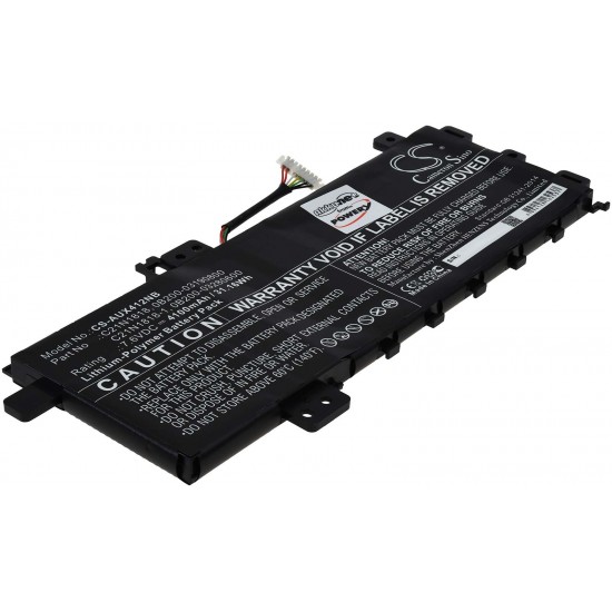 Μπαταρία για Laptop Asus Vivobook 15 F512FA-AB34, 14 X412FA-EK376T, Type C21N1818-1 4800mAh/37Wh