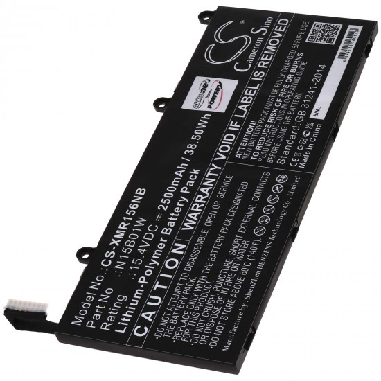 Μπαταρία για Laptop Xiaomi Mi Ruby 15.6 Type N15B01W 2500mAh/38,5Wh