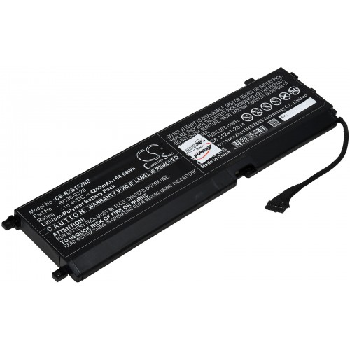 Μπαταρία για gaming laptop Razer Blade 15 2020, 15 2021, RZ09-0328, type RC30-0328 4200mAh/65Wh