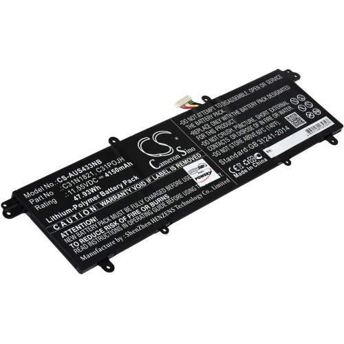 Μπαταρία για Laptop Asus VivoBook S14 M433IA-EB069T, S15 M533IA-BQ097T, Type C31POJH 4150mAh/47,9Wh