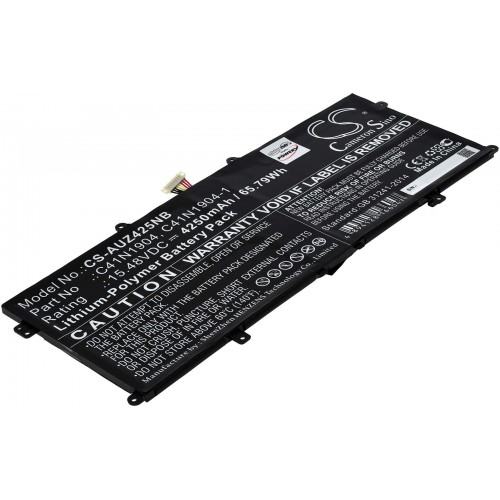 Μπαταρία για Laptop Asus Zenbook 13 UX325EA-EG022T, 14 UX425EA-HM093T, Type C41N1904 4250mAh/66Wh