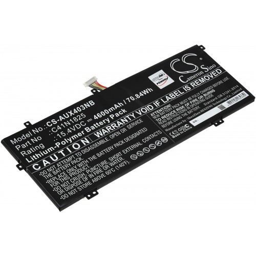 Μπαταρία για Laptop Asus VivoBook 14 X403FA-EB021T, 14 X403FA-EB198T, Type C41N1825 4600mAh/70,8Wh