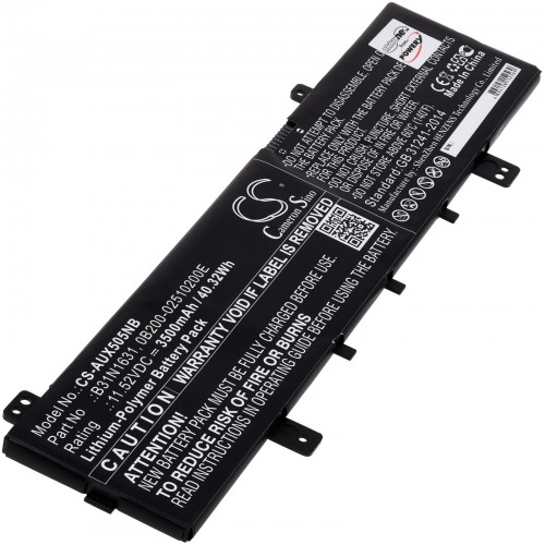 Μπαταρία για Laptop Asus VivoBook 15 X505B VivoBook 15 F505Z Type B31N1631 3500mAh/40Wh