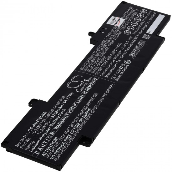 Μπαταρία για Laptop Asus ZenBook Pro 16X OLED UZ7602ZM Type C32N2108 8200mAh/95Wh