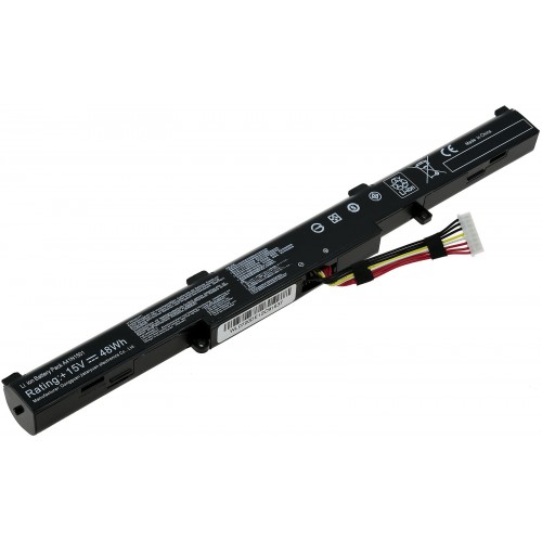 Μπαταρία για laptop Asus N552 / N752 / type A41N1501 15V 3000mAh Li-ion (N9N552)