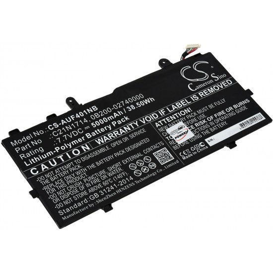 Μπαταρία για Laptop Asus VivoBook Flip 14 TP401MA-EC012TS, Flip 14 TP401CA-EC012T, Type C21N1714 5000mAh/38,5Wh