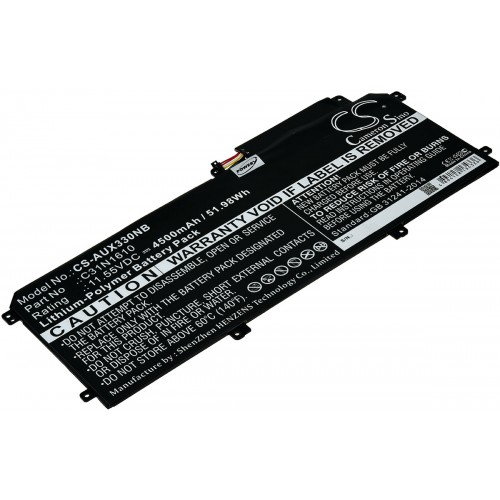 Μπαταρία για laptop Asus Zenbook UX330 / UX330C / Type C31N1610 11,55V 4500mAh Li-Polymer (N9UX330)