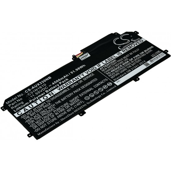 Μπαταρία για laptop Asus Zenbook UX330 / UX330C / Type C31N1610 11,55V 4500mAh Li-Polymer (N9UX330)