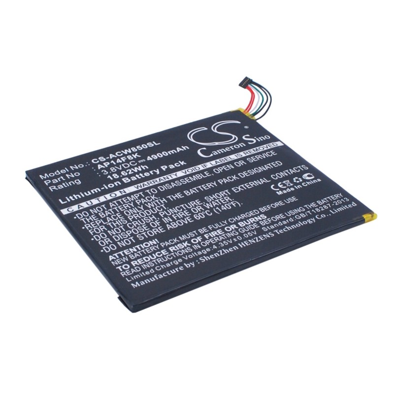 Μπαταρία για tablet Acer Iconia One 8 / Iconia Tab A1-850 / type AP14F8K 3,8V 4900mAh Li-polymer (NT0A1850)