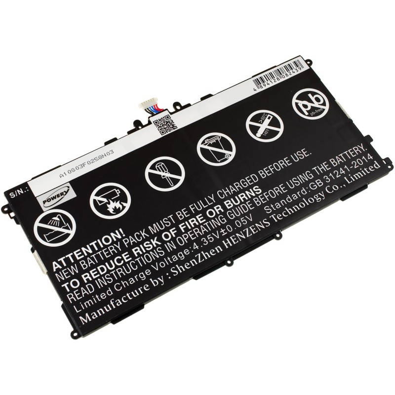 Μπαταρία για tablet Samsung SM-P600 / type T8220E 3,8V 6000mAh Li-Polymer (NT9P601)