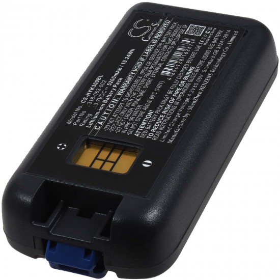 Μπαταρία για barcode scanner Honeywell CK70 CK71 CK75 Type 318-063-002 5200mAh/19Wh