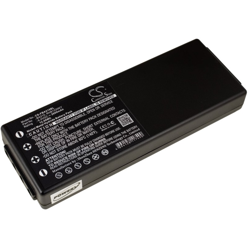 Μπαταρία χειριστηρίου γερανού crane remote control HBC matic BA210040 / BA211060 / Type BA210 6V 2000mAh NiMH (O9BA210)