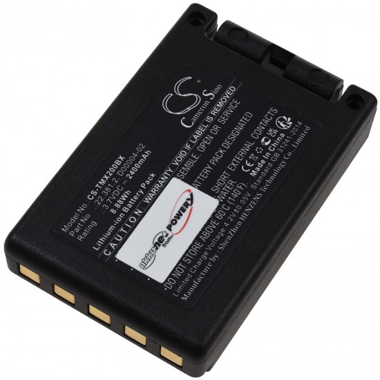 Μπαταρία για crane control unit Teleradio TG-TXMNL type D4-02 2400mAh/8,9Wh