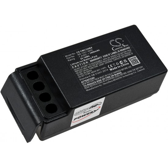 XXL Μπαταρία για crane remote control Cavotec MC3300 / type M9-1051-3600 3400mAh/25Wh
