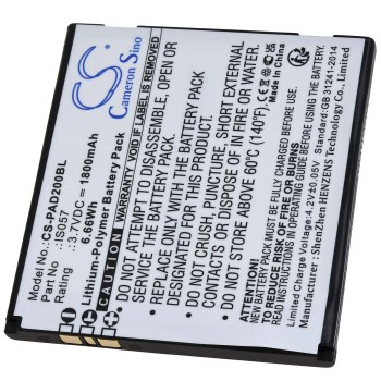 Μπαταρία για payment and card terminal Pax myPOS D200 D200T type IS057 1800mAh/6,7Wh