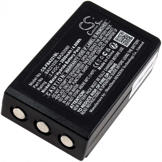 Μπαταρία για crane control unit HBC Patrol S Radiomatic RV type BA202060 2000mAh/4,8Wh