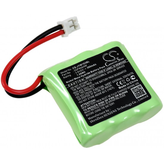 Μπαταρία για crane control JAY Wilpa 1035, type Jay 3GP40AAM 300mAh/1,1Wh