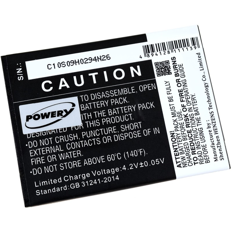Μπαταρία smartphone Archos 50 Titanium / A50 Titanium / type AC50TI4G 3,7V 1800mAh Li-ion (P9A50T)