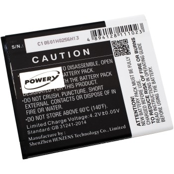 Μπαταρία smartphone Archos 50b Platinum / type AC50BPL 3,7V 1900mAh Li-ion (P9AR50BP)