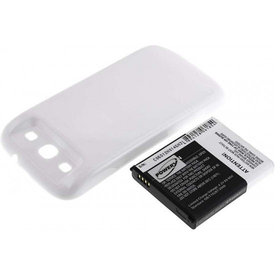 Μπαταρία smartphone Samsung Galaxy S3 / GT-I9308 / type EB-L1G6LLK 3,7V 3300mAh Li-ion (P9GTI9300W-E)