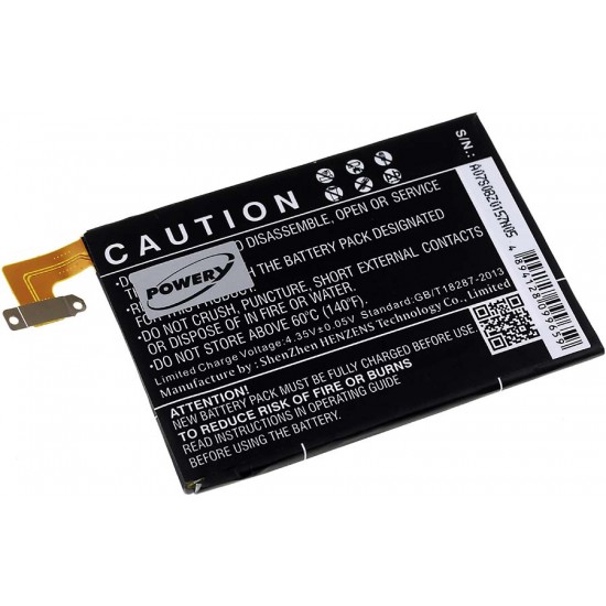 Μπαταρία smartphone HTC One M8 Mini / type 35H00216-00M 3,8V 2100mAh Li polymer (P9OM8)