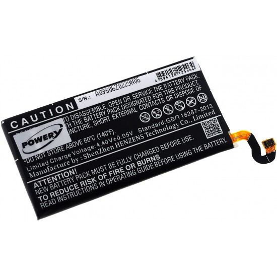 Μπαταρία smartphone Samsung Galaxy S8 / SM-G9500 / type EB-BG950ABE 3,85V 2600mAh Li polymer (P9SMG950)