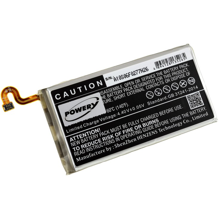 Μπαταρία smartphone Samsung Galaxy S9 / SM-G960 / type EB-BG960ABE 3,85V 3000mAh Li polymer (P9SMG960)