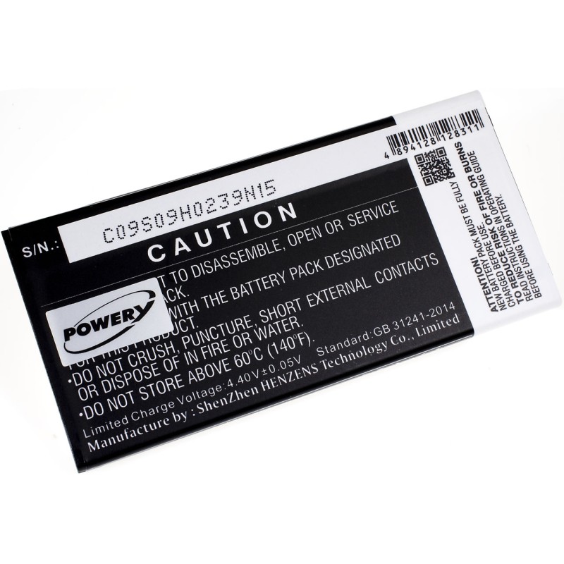 Μπαταρία smartphone Samsung Galaxy J5 2016 / type EB-BJ510CBC 3,85V 3000mAh Li-ion (P9SMJ510)