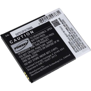 Μπαταρία smartphone Kazam Trooper 2 5.0 / type KLB200N291 3,7V 2000mAh Li-ion (P9TP2)