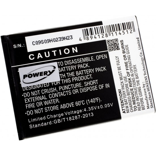 Μπαταρία smartphone Asus ZenFone Go 5.5 / type C11P1506 3,8V 2000mAh Li-ion (P9ZFG5)