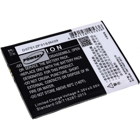 Μπαταρία smartphone Zopo ZP998 / type BT55T 3,8V 2700mAh Li polymer (P9ZP998)