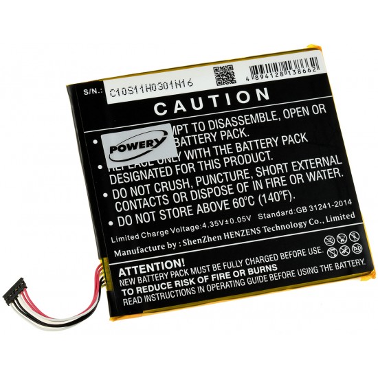 Μπαταρία smartphone Alcatel One Touch Pixi 4 7.0 / OT-9003A / OT-8063 / Type TLp025GC 3,8V 2500mAh Li-Polymer (POT9003)